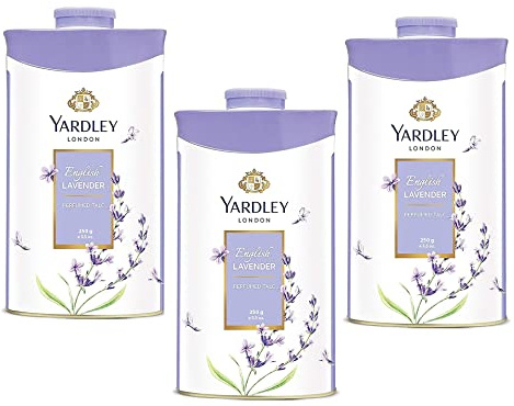 Yardley Talk, Duft: English Lavender, 250 g, 3 Stück