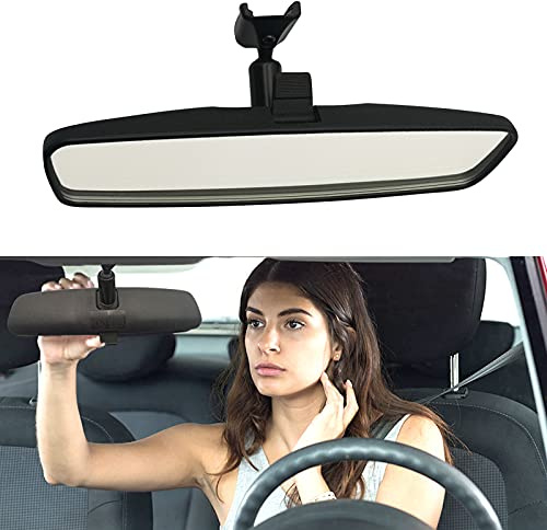 JINGEA 10.6'' Rear View Mirror, Interior Rearview Mirror Kit Compatible With Toyota Camry Yaris 4Runner Celica MR2 Spyder Prius Tundra Sienna Solara Matrix Ford Focus fiesta Fusion F150 Dodge Ram Car