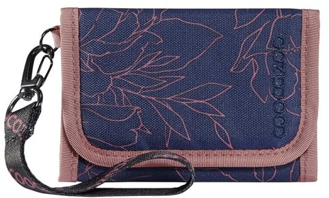 coocazoo Geldbörse, Sweet Rose, lila-rosa, Portemonnaie mit Sichtfenster innen & außen, Münzfach & Kartenfächern, Klettverschluss, ab der 3. Klasse