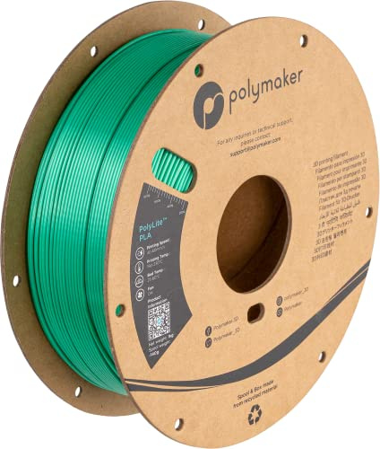 Polymaker PolyLite PLA - 1.75mm - 1kg - Silk Green