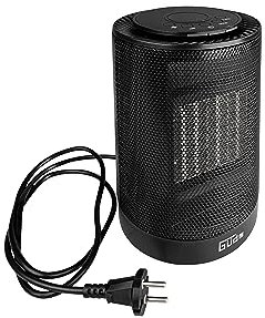 Güde Keramik Heizlüfter GKH 1200 DT (1200 W, 2 Heizstufen, 15 m³ max. Raumheizverm., PTC-Keramik Heizelement, Oszillation, Timerfktn., LED-Display, Überhitzungs- & Kippschutz)