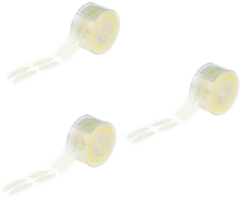 NOLITOY 900pares Pegatinas Adhesivas Invisibles Para Párpados Doble Color Piel Cinta Para Maquillaje Ojos Efecto Duradero y Resistente Al Agua