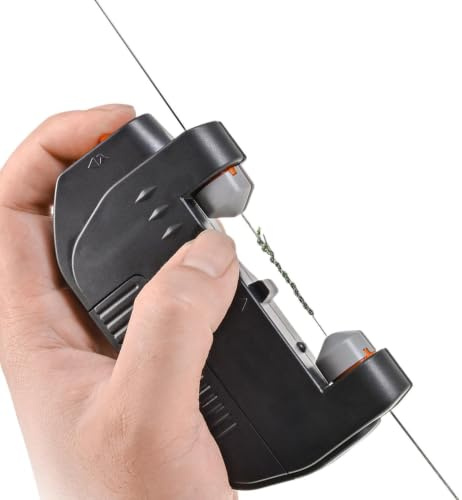Annodatore Elettrico - Legatrice Automatica per Ganci, Strumento per Legare Nodi per Attrezzi da Pesca | Copri Gli ami da Pesca Mentre leghi Forti Nodi da Pesca, per Strumenti di Livello per
