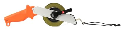 NICCOO 30m Rollbandmaß, Hohe Präzision Bandmaß Measuring Tape mit Ergonomischen Griff, Metermaß Massband Maßband Für Häuser, Gärten, Baustelle, Großflächige
