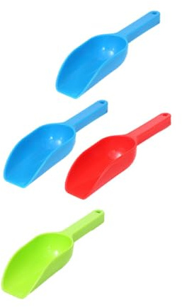 Pala para Niños 4 Piezas de Plástico para Nieve y Arena | Juguetes de Mano para Excavar, Playa y Jardín, Uso Exterior en Fiesta, Formato Portátil para Niños Color Aleatorio