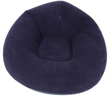 Aoresac Aufblasbares Faltbares Sofa, Geeignet für Freizeit, Nickerchen, Schlaf, Lesen, mit Anmutigem Bogen und Ergonomischem Design, Geeignet für Wohnzimmer, Schlafzimmer, Balkon,