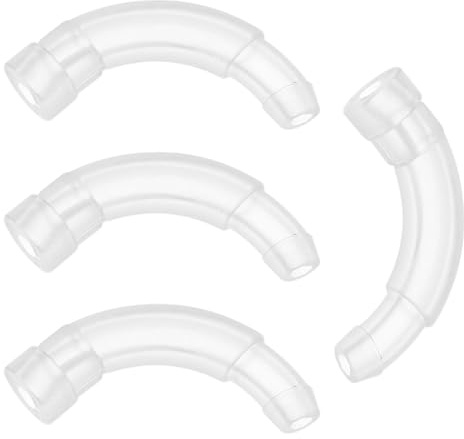 POPETPOP Repuestos para Auriculares de Ayuda Auditiva 4 Piezas de Accesorios de Reparación para Moldes y Ganchos, Ideales para Mantenimiento Diario