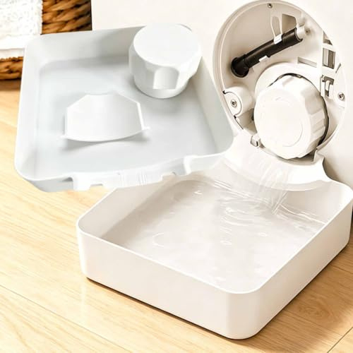 Washing Machine Filter Drain Tray, Washer Drip Pan, Universal Front-Load Washing Machine Drain Pan, Leak Proof Washing Machine Drain Tray for Basement, Apartment, Mobile Home (3Pcs)