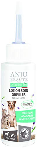 Anju Beaute lozione per la Pulizia delle Orecchie di Cani e Gatti 70 ml