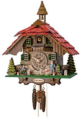 Engstler Kuckucksuhr Schwarzwaldhaus