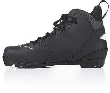 Fischer Men's XC Sport Adult Warm Lightweight Durable Comfortable Stable Non Slip Full Lace Skiing Sport Nordic Fitness Ski Boots, Size 47
