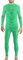 sesto senso Lange Thermo Unterwäsche Kinder Grün Jungen Sport Bunt Kompressionshose Thermounterhemd 2XS/XS Green