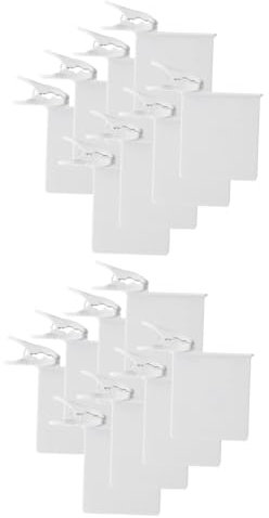 COLLBATH 16pcs Fridge Separator for Daily Use Replaceable Refrigerator Divider Household Freezer Separator Compact Wear-Resistant Material for Kitchen Organization