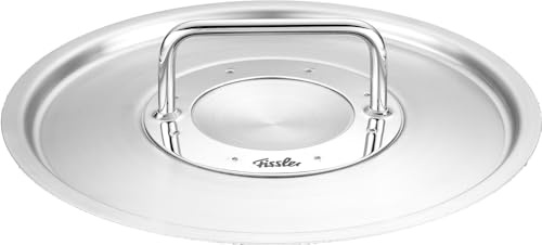 Fissler Adamant Edelstahl-Deckel (Ø 18 cm) – original Ersatzdeckel für Fissler Pfannen & Töpfe, hochwertiger Edelstahl 18/10, langlebig, spülmaschinengeeignet, Made in Germany