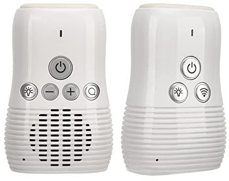 Yctze Monitor Audio per Bebé Wireless 2,4 Ghz per Nuovi Genitori Che Si Prendono Cura di Neonati Casa Rilevazione Rumore Avvisa Quando Il Bebé Piange Citofono Bidirezionale (Spina UE da 100 a 240 V)