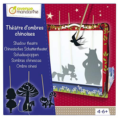 MY MANDARINE KC036C - Boite créative - THEATRE D'OMBRES CHINOISES - À partir de 4 ans