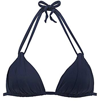 s.Oliver Damen Triangel-Bikini-Top | mit wattierten Cups, regulierbar