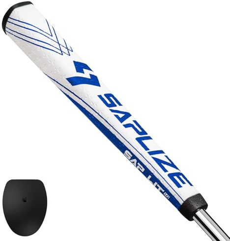 SAPLIZE Manopole da Golf, Impugnatura per Putter in PU, Modello Medio, Antiscivolo Golf Putter Grip