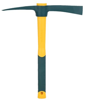 Leborgne - Décintroir Hache Novagrip 37 cm - Outillage de Jardin - Décintroir/Martelette - Pour Entretien Façades et Constructions en Pierres ou Briques - Acier Forgé et Trempé