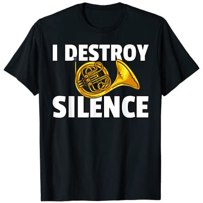 French Horn Geschenk Lustiger Messing Instrument Player T-Shirt