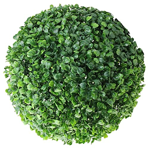 Ciieeo Palla Topiaria Artificiale Verde in Plastico Decorativa per Interni Bassa Manutenzione e Stabilità la Casa e Soffitto