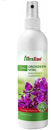 floraline® | Orchideen Vital - Spray | für vitale Pflanzen mit glänzenden Blätter und prächtigen Blumen | Schonende Anwendung auch für andere empfindliche Pflanzen