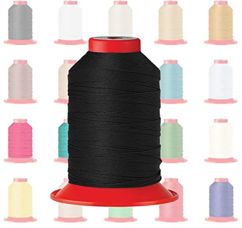 Nähmit - Amann Serafil 20 600m - Schuhmachergarn Sattlergarn Polstergarn sehr reißfestes Nähgarn (01-4000)