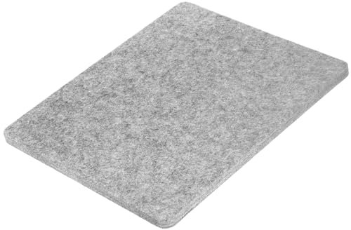 PATIKIL Tapete de Planchado de Lana, Manta de Planchado de Lana de 14 x 12 y 0.5 de Grosor, Resistente al Calor, para Acolchado y Costura, Color Gris