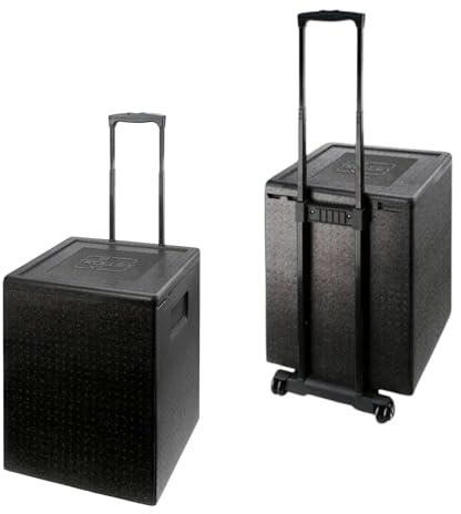 ZStyle Conteneur thermique en EPP avec couvercle - Trolley Thermique - Isolé - Box - Professionnel - Isolant pour aliments chauds et froids - Restauration - Boîte isotherme - Litres
