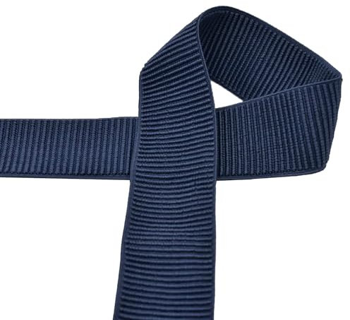 Gummiband 50 mm Elastic Rib Band ab 1m geripptes Gummiband Bund Bündchen Gürtel