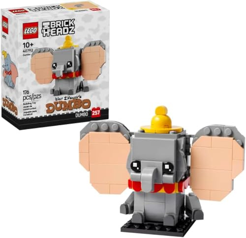 LEGO BrickHeadz Disney Dumbo 40792 Building Toy Set, 176 Pieces, Ages 10+