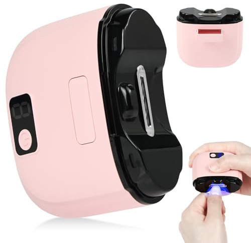 AOOWU Elektrischer Nagelknipser, Nageltrimmer Nagelpolierer 2 in 1, Nagelreste mit Licht, Kabelloser 3-Gang-Nagelknipser, Kein Lärm Fingernagelknipser für Babys, Ältere Menschen und Erwachsene