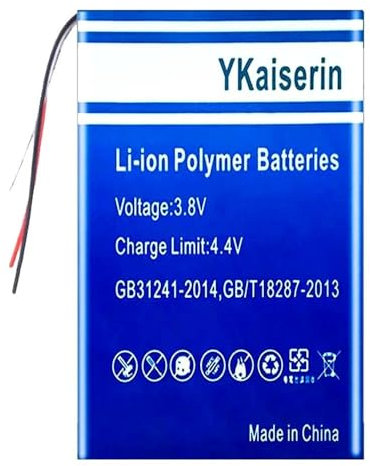 Batterie pour lecteur multimédia portable 600 mAh compatible avec Apple iPod Nano1 Nano 1ère génération 1 génération Nano 1 A1137 4 Go 2 Go 1 Go Longue durée 616-0223 616-0224, avec kits d'outils