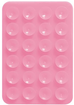 Générique Silicone Ventouse Telephone Portable - Support Antidérapant Mains Libres pour Téléphone Portable - Convient Aux Murs, Au Verre, Au Carrelage，Convient À Les Modèles De Téléphones Portables