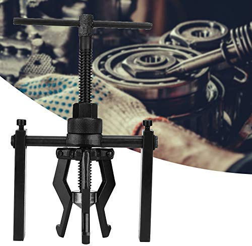 Bearing Puller, 3 Jaw Puller Bearing Gear Brake Kit Heavy Duty Gear Extractor Tool Wheel Removal Tool Blind for Automotive Wheel