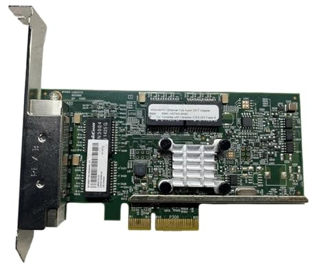 Adecuado for Tarjeta de Red Gigabit de 4 Puertos 331T 1GB 4 Puertos 647594-B21 649871-001