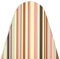 Encasa Homes 'Luxury Line' Ironing Board Cover with Extra Thick Padding Large 125 X 40 Cm Multistripes Printed for Home & Hotel