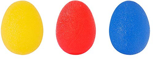 Manos Ejercicio Pelotas Antiestres Bolas Rehabilitación Fortalecedores de Mano Dedo Agarre Squeeze Pelota para Terapia Artritis Fisioterapia 3 Piezas