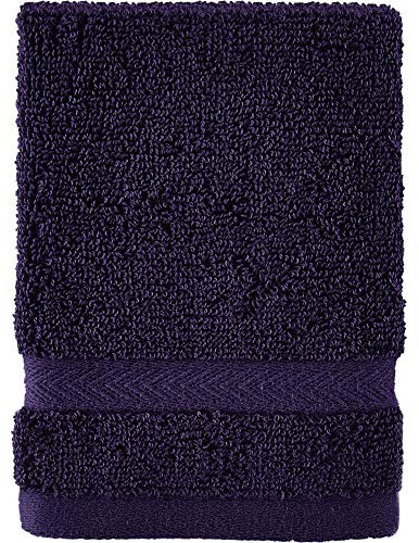 Tommy Hilfiger Moderner, amerikanischer Waschlappen, 33 x 33 cm, 100% Baumwolle, 574 g/m² (Peacoat), Peacot