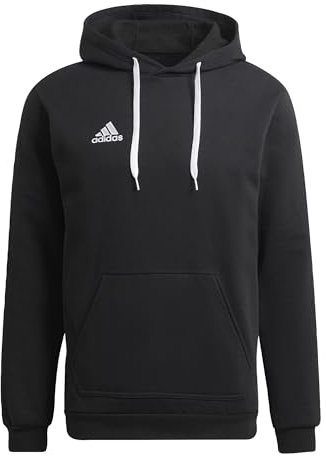 adidas Uomo Entrada 22 Sweat Hoodie, Black, L