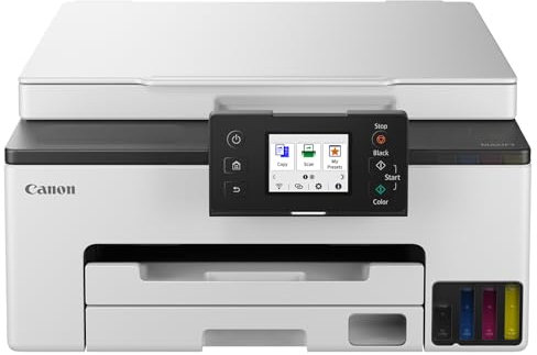 Canon MAXIFY GX1050 Printer for Home & Office Use - Colour Home Printers & Scanners All-in-One Wireless | MegaTank Inkjet Printer, Copier & Scanner | WiFi, Ethernet & USB Connectivity A4 Printer