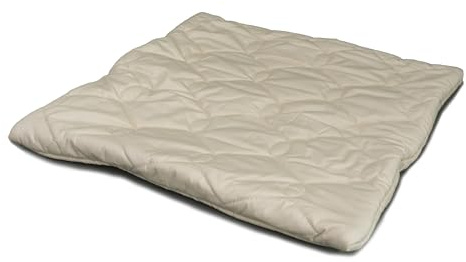 GIRAFFENLAND Inlett Bio-Steppware ca. 35x35cm mit Reißverschluss - Hülle ideal für Selberbefüller von Kissen - Inlett = Leere Kissenhülle -Bio-Baumwolle, dreilagig, sehr dick