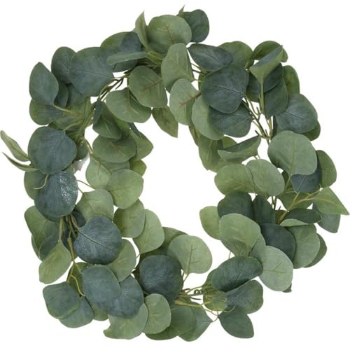 Viana Türkranz Eukalyptus künstlich Ø38cm Dekokranz Hochzeit Boho Deko