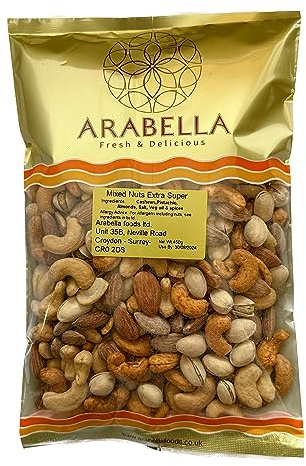 Mixed Nuts Extra- 450g Freshly Roasted - Luxury Mix No Additives or Preservatives