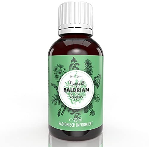 Baldrian Tropfen von Green Spirit | Der kleine Helfer | Vorratspackung mit 20 ml