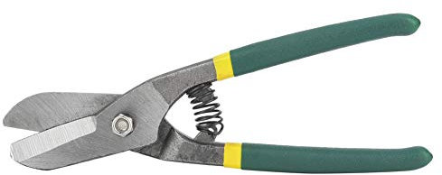 Hyuduo Tijeras de Hojalata de Corte Recto Tipo Alemania, Tijeras de Metal, Tijeras, para Cortar Aluminio, Chapa, Cuero, Cartón Y Plástico(10Inch)