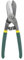Hyuduo Tijeras de Hojalata de Corte Recto Tipo Alemania, Tijeras de Metal, Tijeras, para Cortar Aluminio, Chapa, Cuero, Cartón Y Plástico(10Inch)