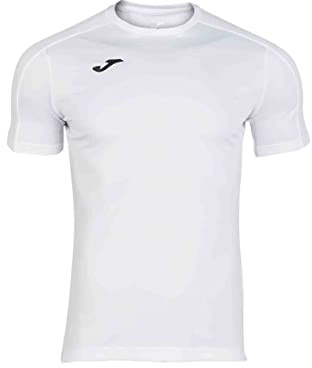 Joma Academy T-Shirt à Manches Courtes pour Enfant, Fille, T-Shirt à Manches Courtes., 101656.200, Blanc, XXS