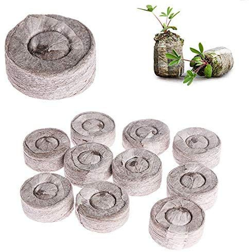 BoBoHome 100 Pz 30 Mm Torba Compressa Terreno Pellet Terreno Block Maker Semi Partenza Attrezzi da Giardino per Serra Giardinaggio Domestico Indoor