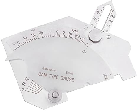 MG-8 Bridge Cam Welding Gauge Ispezione Saldatura Cam Tipo Gauge Filetto Gamba Gola Calibro
